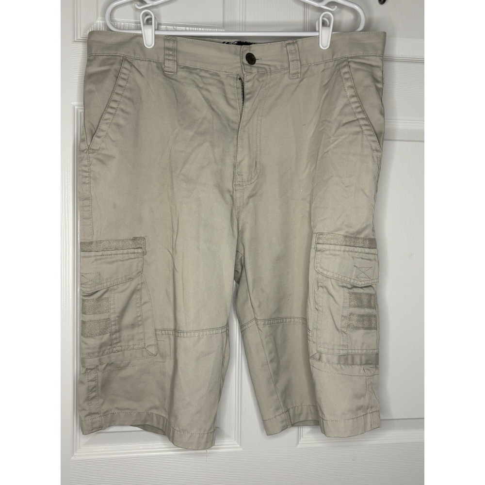 Men's Courage Cargo Shorts Size 38 Signature Summer Wear  70% Cotton